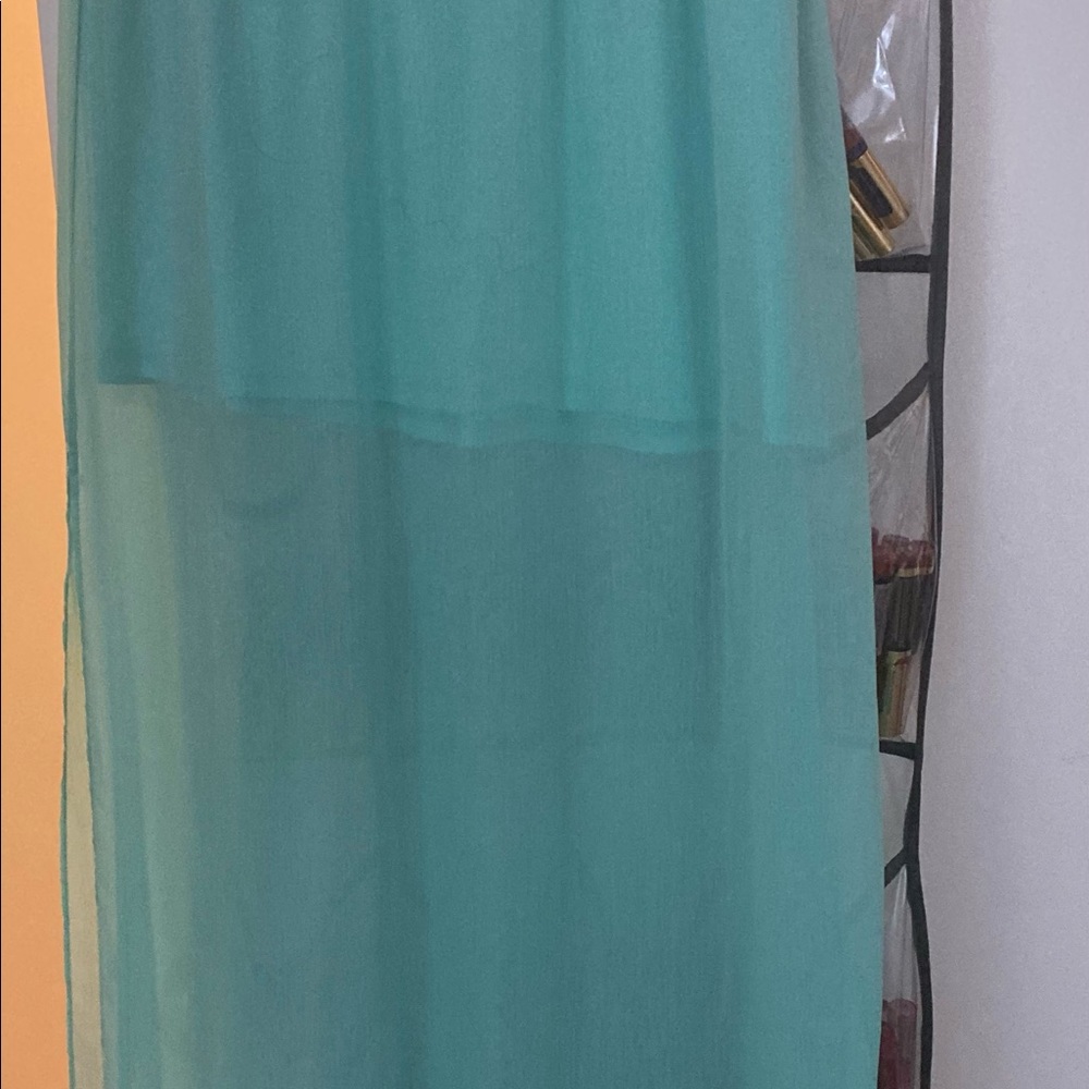 Express Sheer Maxi Skirt Size L